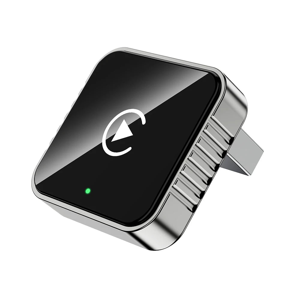Mini CarPlay AI Box 2-in-1 Wired to Wireless CarPlay & Android Auto Adapter 5GHz WiFi