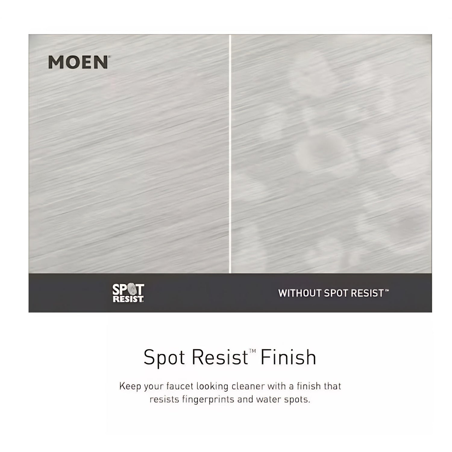 MOEN Voss 6901BN Centerset 2-Handle Bathroom Faucet in Brushed Nickel