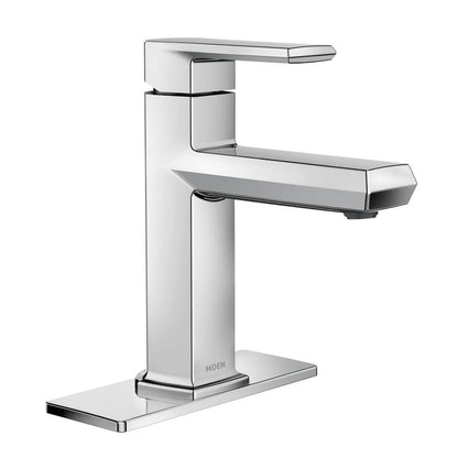 Moen Neese 84784 4 in. Centerset Single Handle Bathroom Faucet in Chrome