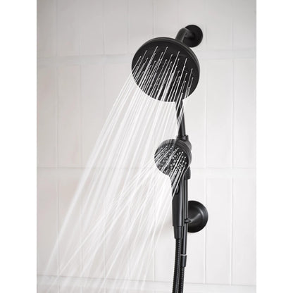 MOEN Engage 28501EPBL Six-Function Showerhead with Handshower in Matte Black