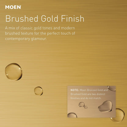 MOEN Voss T2693EPBG Posi-Temp Single-Handle Tub and Shower Faucet Trim Kit with Eco-Performance in Brushed Gold (Valve Not Included)