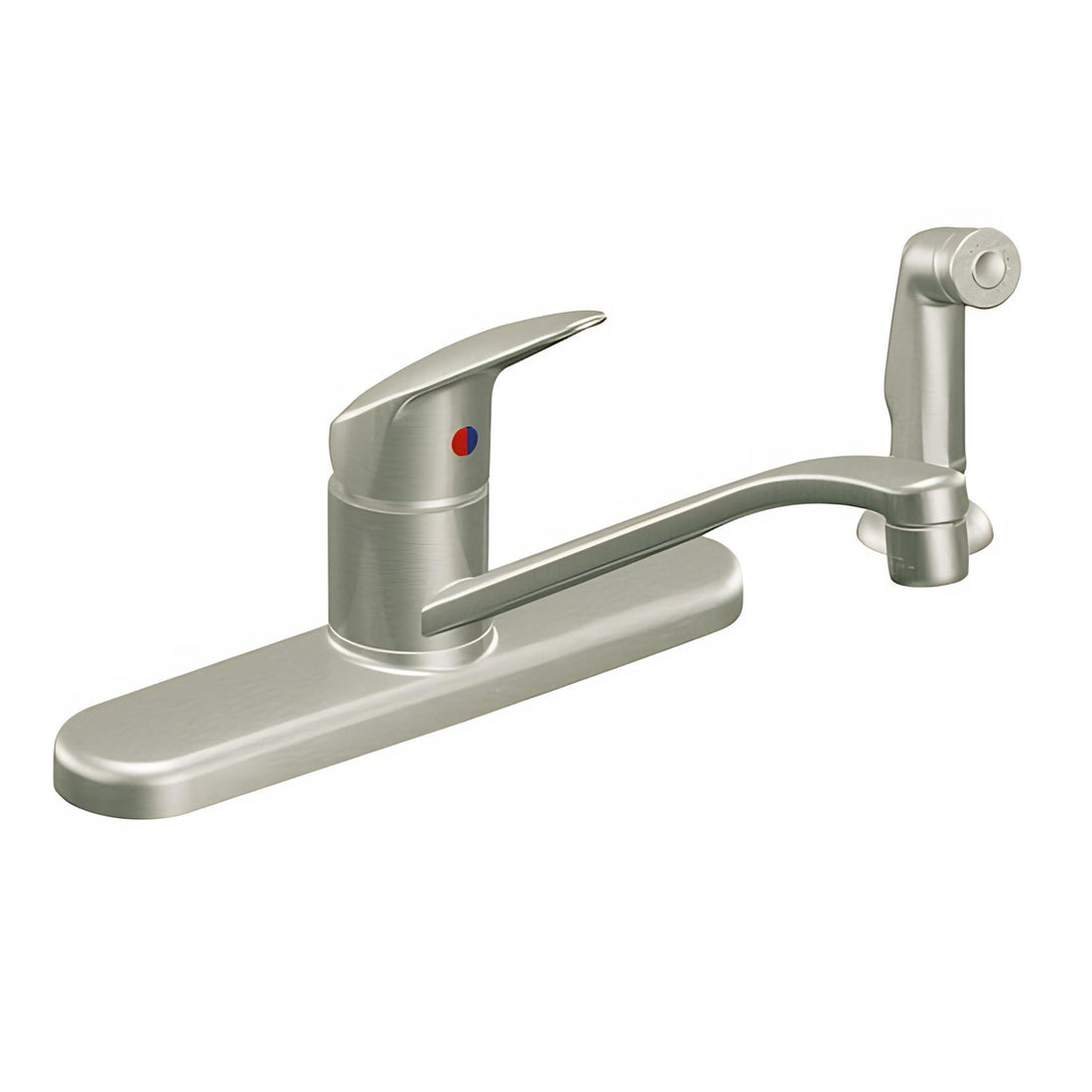 MOEN CFG Cornerstone CA40513SL Single Handle Kitchen Faucet in Spot Resist Stainless