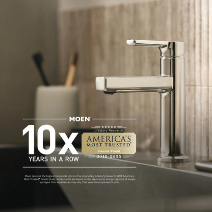MOEN S6310WR 1-Spray Pattern with 2.5 GPM 7 in. Wall Mount Fixed Shower Head in Wrought Iron