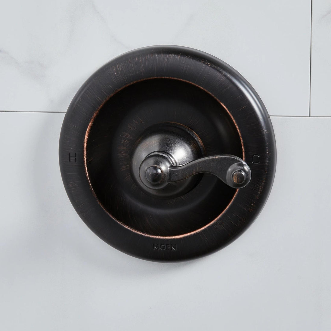 MOEN Traditional T2121BRB One-Handle Wall Mount Valve Handle in Mediterranean Bronze (Valve Not Included)