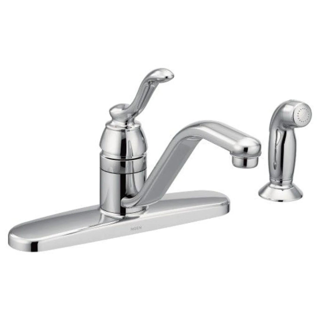 MOEN Banbury 7051 One Handle Kitchen Faucet in Chrome