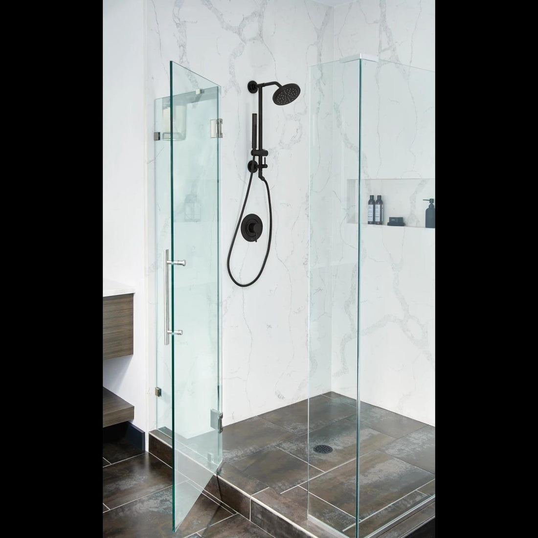 MOEN Annex TS3661NHORB Shower Slidebar and Shower Hose System Trim in Oil Rubbed Bronze (Valve Required)