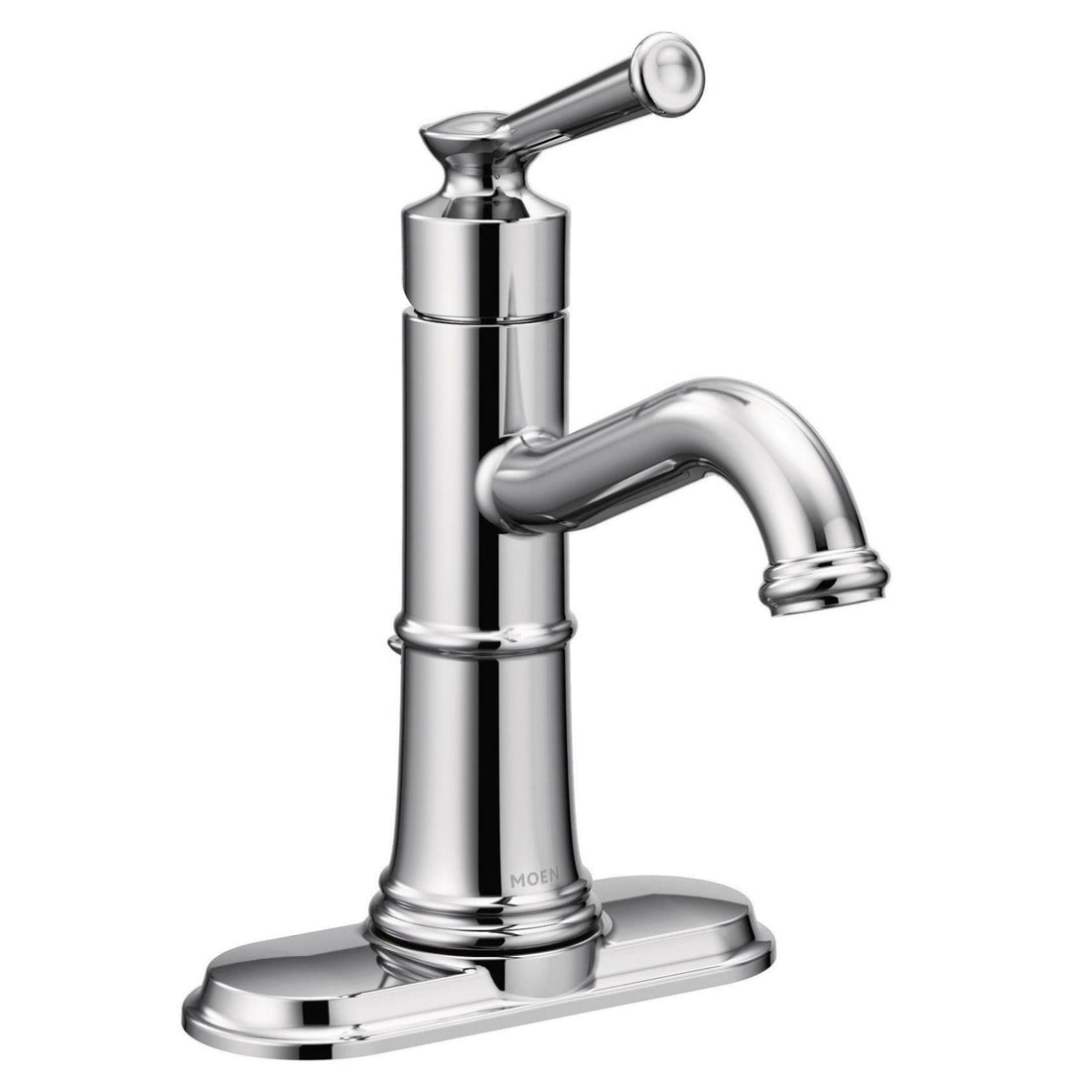 MOEN Belfield 6402 Single Hole Single-Handle Bathroom Faucet in Chrome