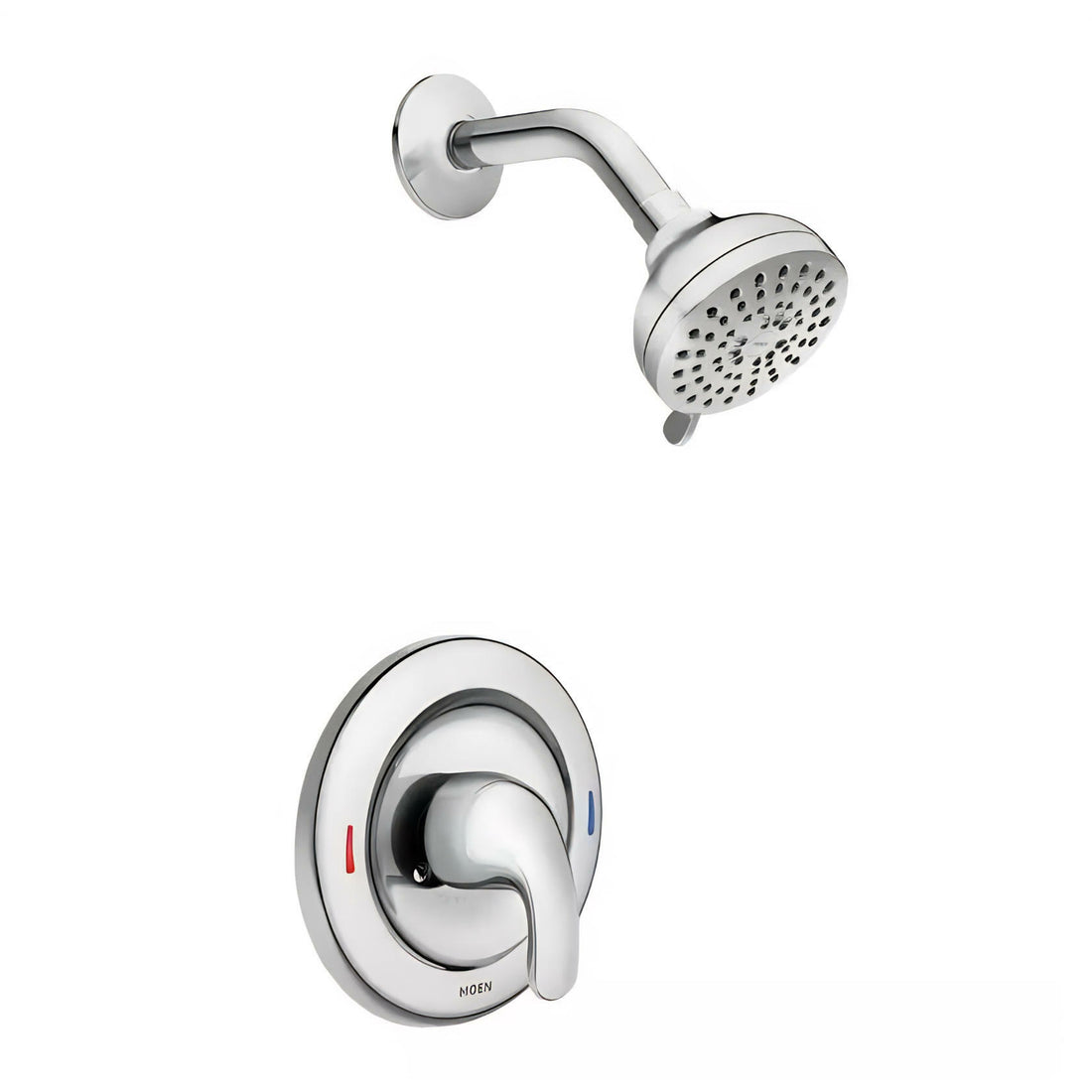 MOEN Adler 82604 Single Handle Shower Faucet 1.75 GPM in Chrome (Valve Included)