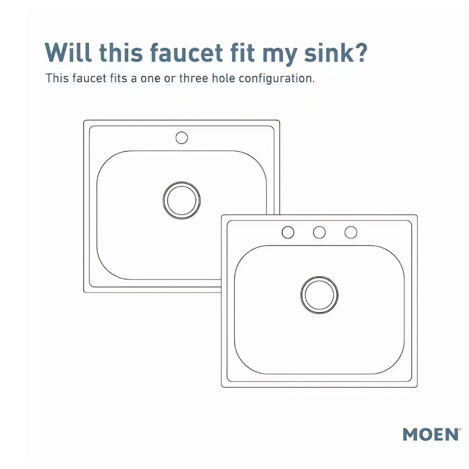 MOEN Doherty 87260BL Single Handle Pull-Down Sprayer Kitchen Faucet with Power Clean and Reflex in Matte Black