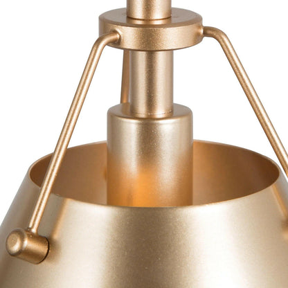 LNC MODERN ANTIQUE GOLD PENDANT LIGHT A04020 - Like New