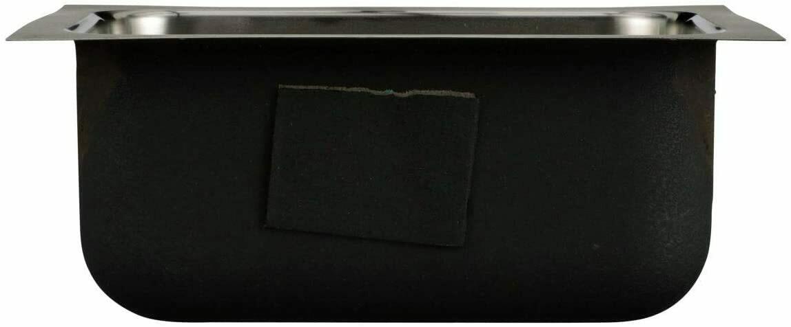 Just Manufacturing Stylist Group 11X14 0 Hole Single Band Bar SINK Stainless Steel - Like New