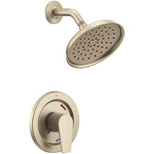 Moen Cleveland 48002BNG Slate Single-Handle 1-Spray Shower Faucet in Brushed Nickel
