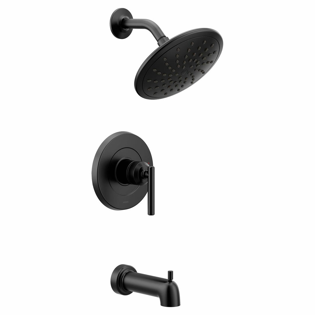 MOEN Gibson UT3003EPBL M-CORE 2-Series 1-Handle Tub and Shower Trim Kit in Matte Black (Valve Required)