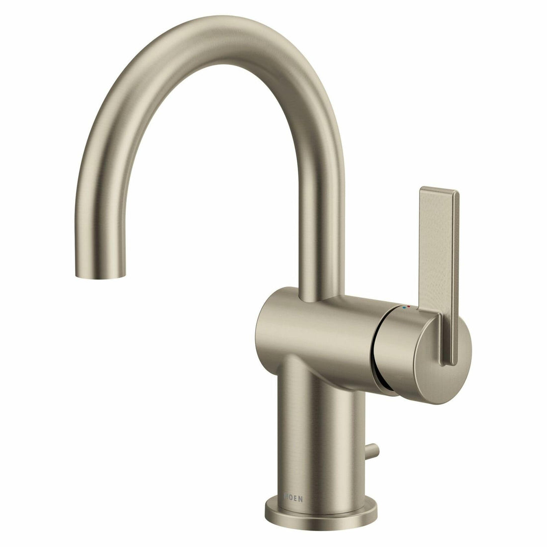 MOEN CIA 6221BN Collection Single Handle Bathroom Sink Faucet in Brushed Nickel