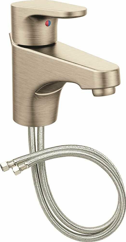 MOEN CFG 46102BN Bathroom Faucet, Spring Loaded Pop-Up Drain in Brushed Nickel