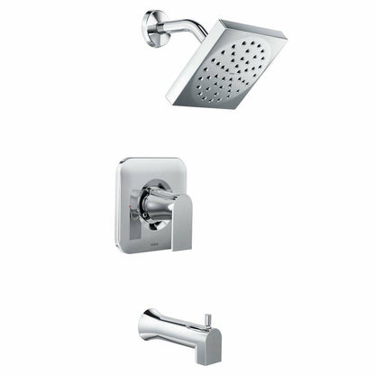 MOEN Genta 82760 Single-Handle 1-Spray Tub and Shower Faucet in Chrome (Valve Included)