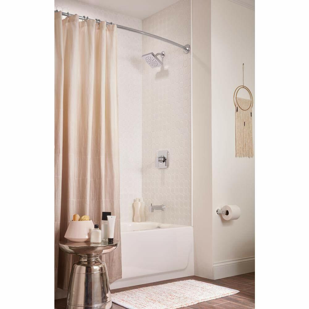 MOEN Genta 82760 Single-Handle 1-Spray Tub and Shower Faucet in Chrome (Valve Included)