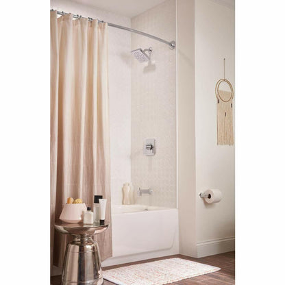 MOEN Genta 82760 Single-Handle 1-Spray Tub and Shower Faucet in Chrome (Valve Included)