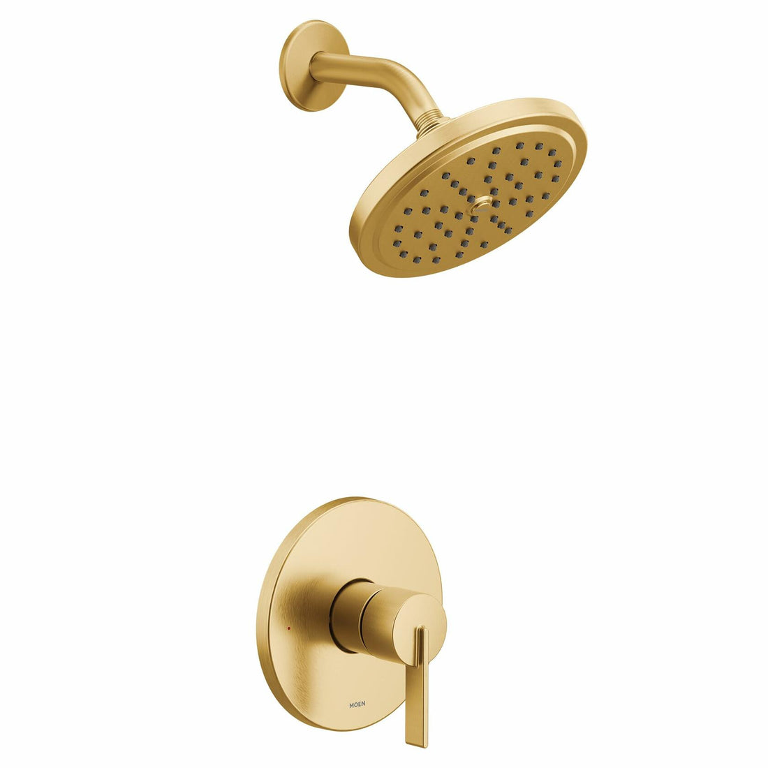 Moen CIA UT2262EPBG M-CORE 2-Series Eco Performance 1-Handle Shower Trim Kit in Brushed Gold (Valve Required)