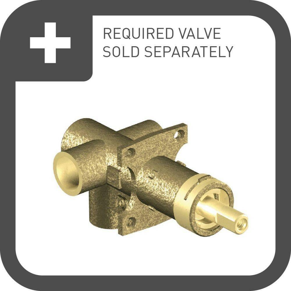 MOEN Voss T4611ORB Single-Handle Two-Function Transfer Valve Trim Kit in Oil Rubbed Bronze (Valve Not Included)
