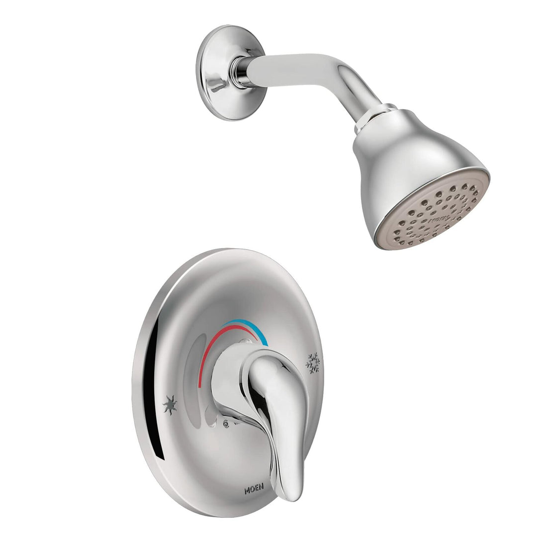 MOEN Chateau TL182EP One Handle Posi-Temp 1-Handle Shower Faucet Trim Kit in Chrome (Valve Not Included)