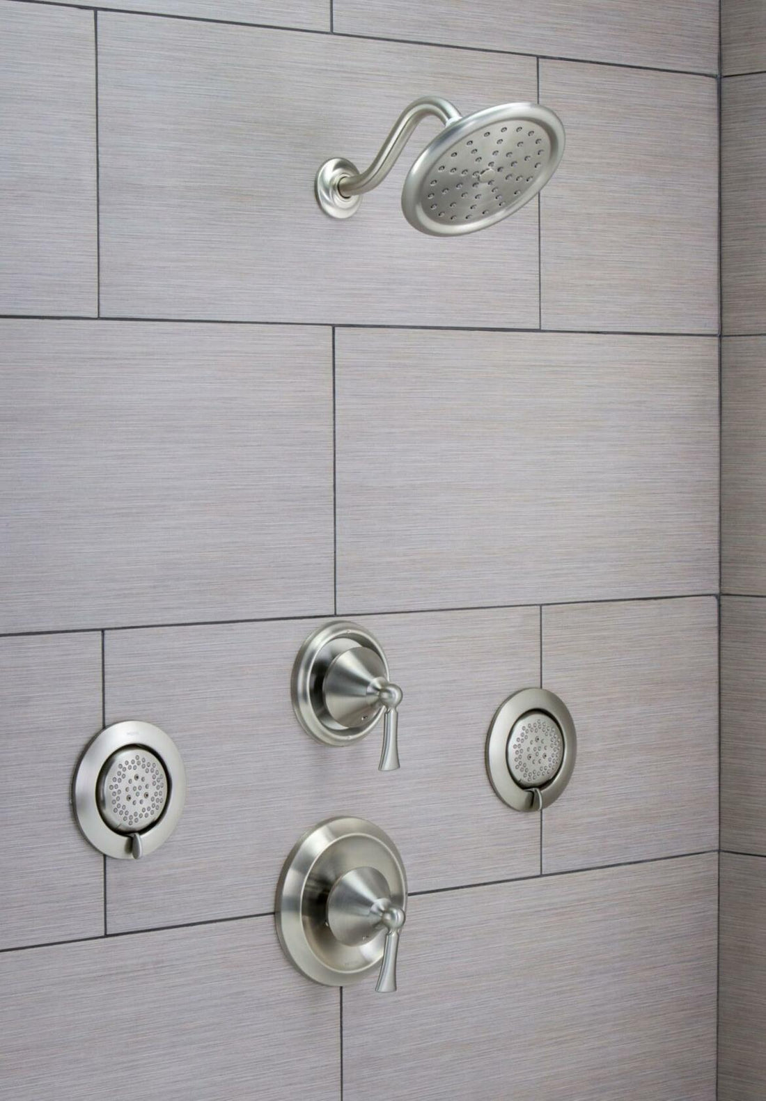 MOEN Mosaic TS1422BN Two-Function 3.25-Inch Diameter Head Body Spray in Brushed Nickel