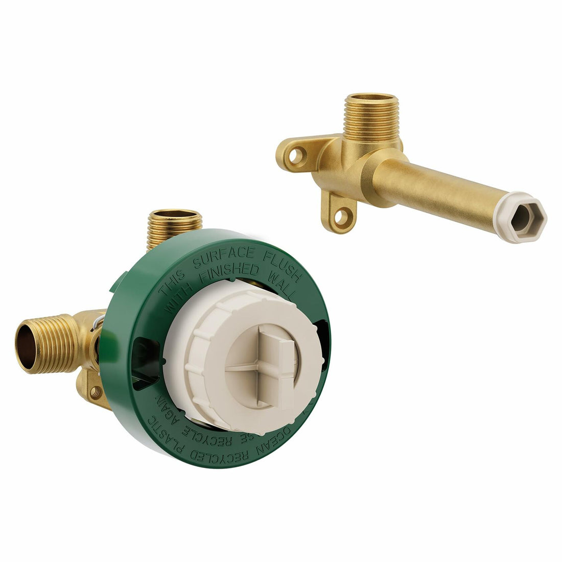 MOEN WMV130CIS M-Pact Single Handle Wall Mount Filler High Flow Tub Faucet Rough-in Valve