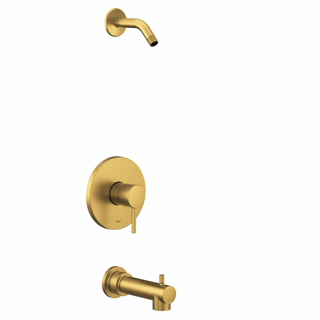 MOEN UT2193NHBG Align M-CORE 3-Series 1-Handle Tub and Shower Trim Kit, Valve Required, Brushed Gold