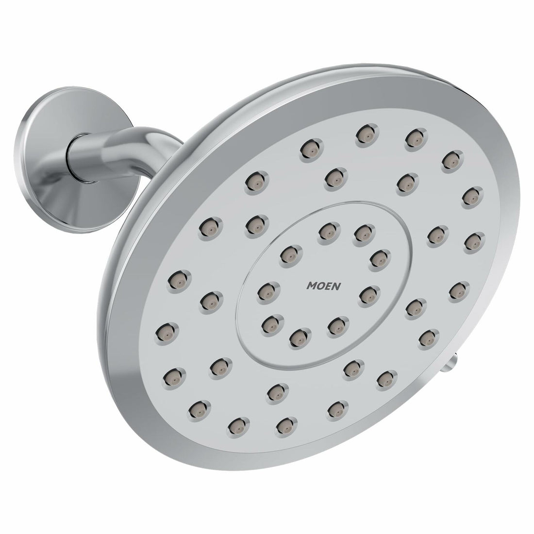 MOEN Verso 220R7 Infiniti Dial Round Rain Shower Head, 7-Inch Diameter Spray Head, Chrome