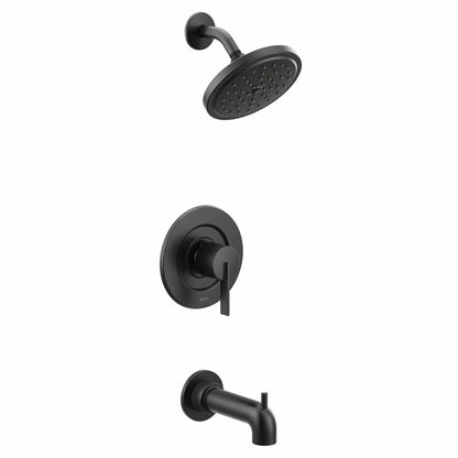 MOEN CIA T2263EPBL Posi-Temp 1-Handle Tub and Shower Faucet Trim Kit in Matte Black (Valve Required)