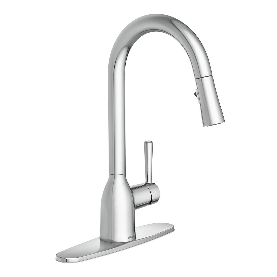MOEN Adler 87233 Single-Handle Pull-Down Sprayer Kitchen Faucet with Power Clean and Reflex in Chrome