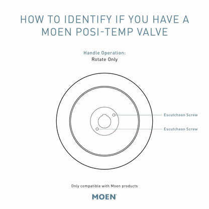Moen T2313BN Belfield Posi-Temp Tub/Shower Trim Kit Without Valve, Brushed Nickel