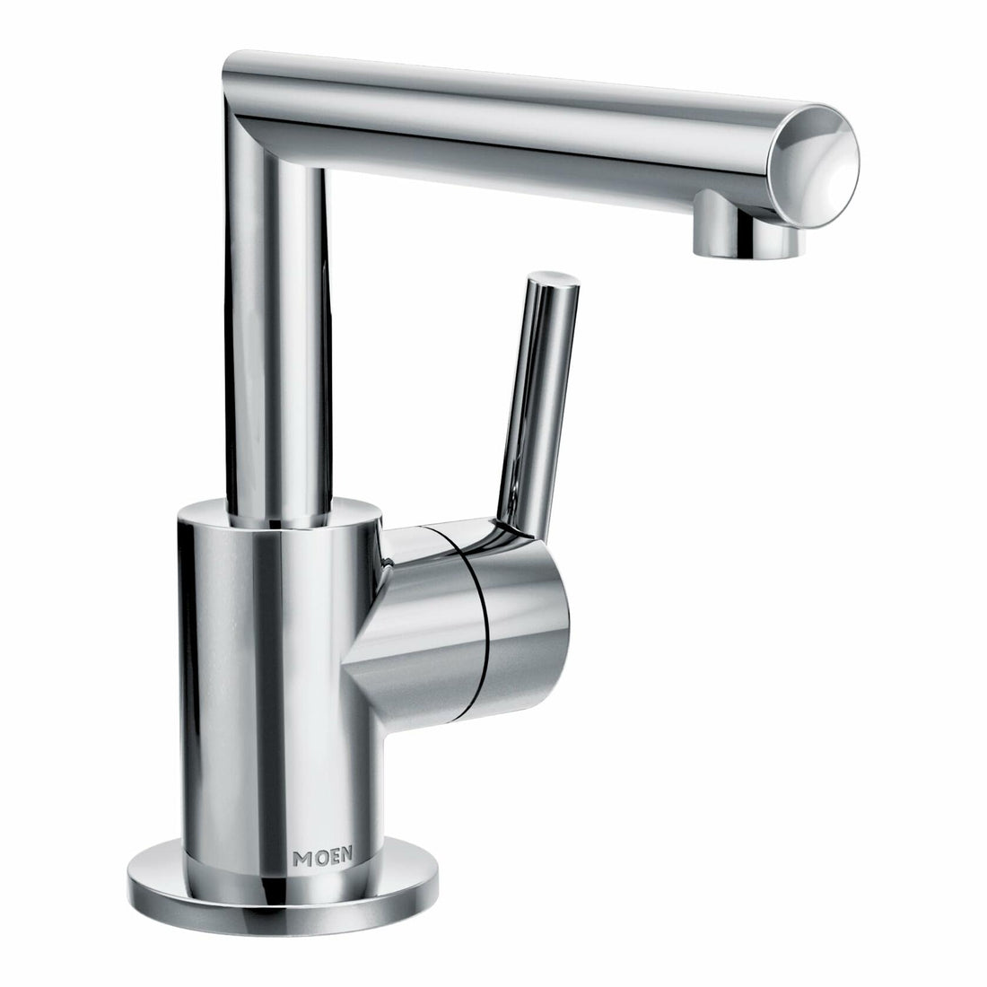 MOEN Arris S43001 One-Handle Single Hole Modern Bathroom Faucet in Chrome