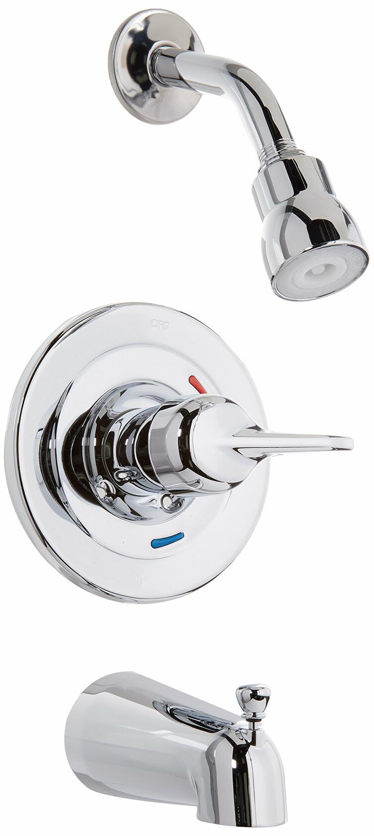 Cleveland Faucet 40311C Single Lever Handle Tub/Shower Trim Kit in Chrome