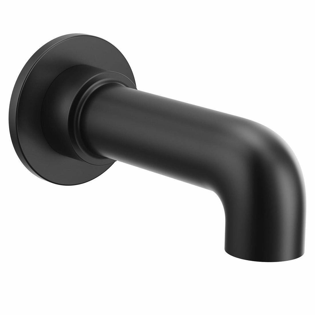 MOEN CIA 3347BL Tub Spout with Slip-fit CC Connection in Matte Black