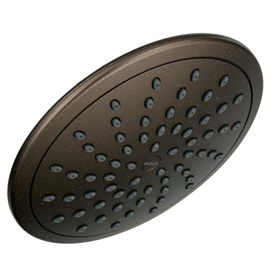 MOEN 6345ORB Eco-Performance 1-Spray 8 in. Single Wall Mount Low Flow Fixed Rain Shower Head in Oil Rubbed Bronze