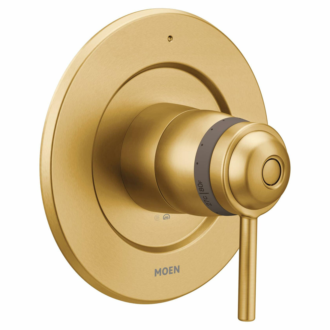 MOEN Align T4291BG ExactTemp 1-Handle Valve Trim Kit in Brushed Gold (Valve Not Included)