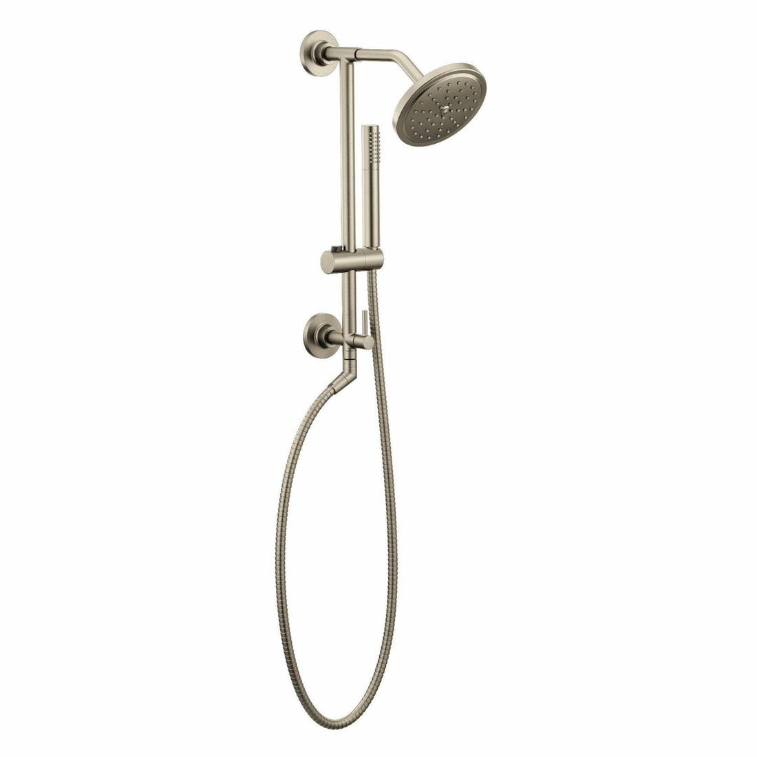 MOEN S176EPBN 7-Inch Single Function Eco Performance Shower Head with Immersion Rainshower Technology in Brushed Nickel