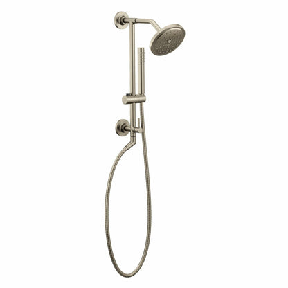 MOEN S176EPBN 7-Inch Single Function Eco Performance Shower Head with Immersion Rainshower Technology in Brushed Nickel