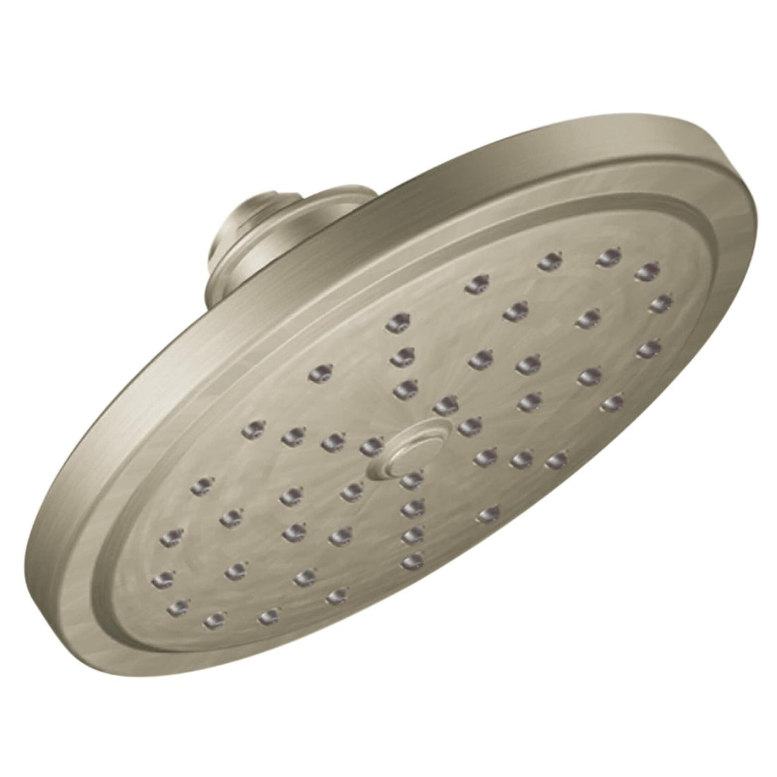 MOEN S176EPBN 7-Inch Single Function Eco Performance Shower Head with Immersion Rainshower Technology in Brushed Nickel