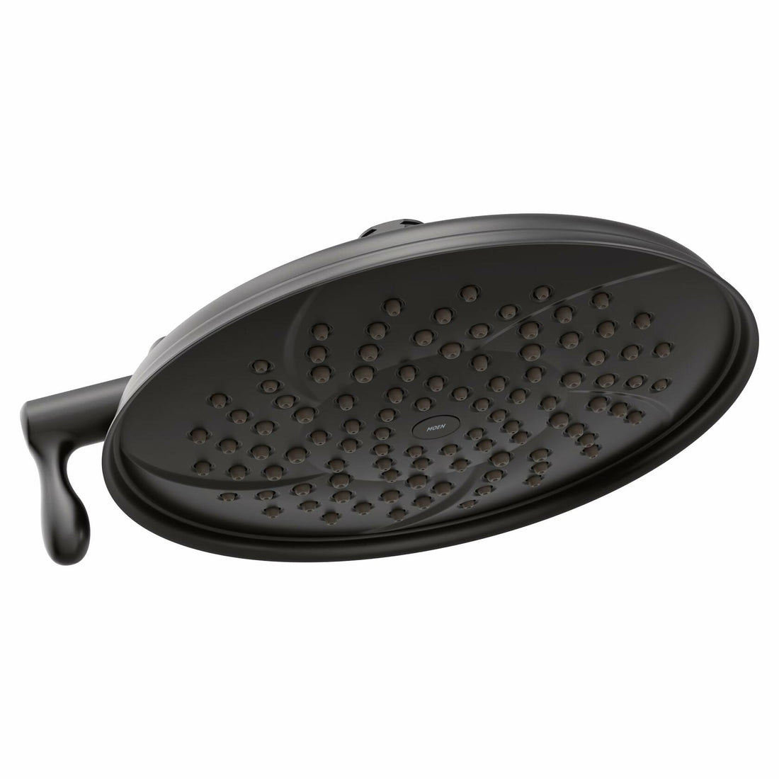MOEN Isabel S1311EPBL Eco-Performance Two-Function Showerhead with Immersion Rain Shower Technology, 8-Inch in Matte Black