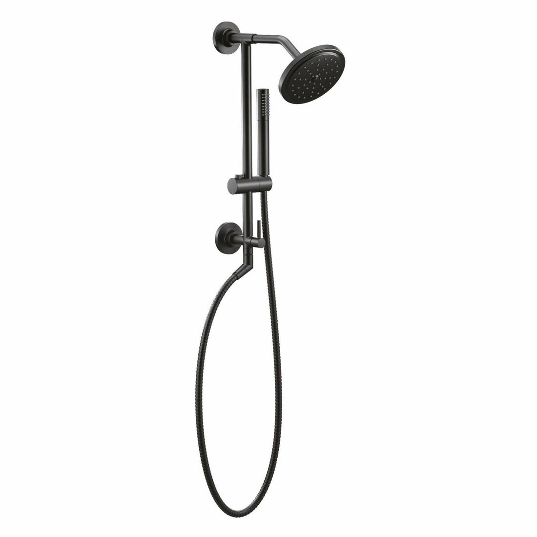 MOEN Annex TS3661NHBL Shower Slidebar and Shower Hose System Trim in Matte Black (Valve Required)
