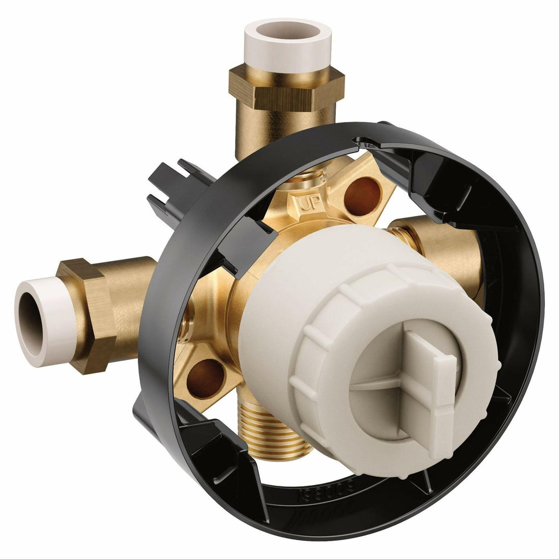 MOEN U140V M-CORE 4 Port Tub and Shower Pre-Fabricated Mixing Valve with CPVC Connections