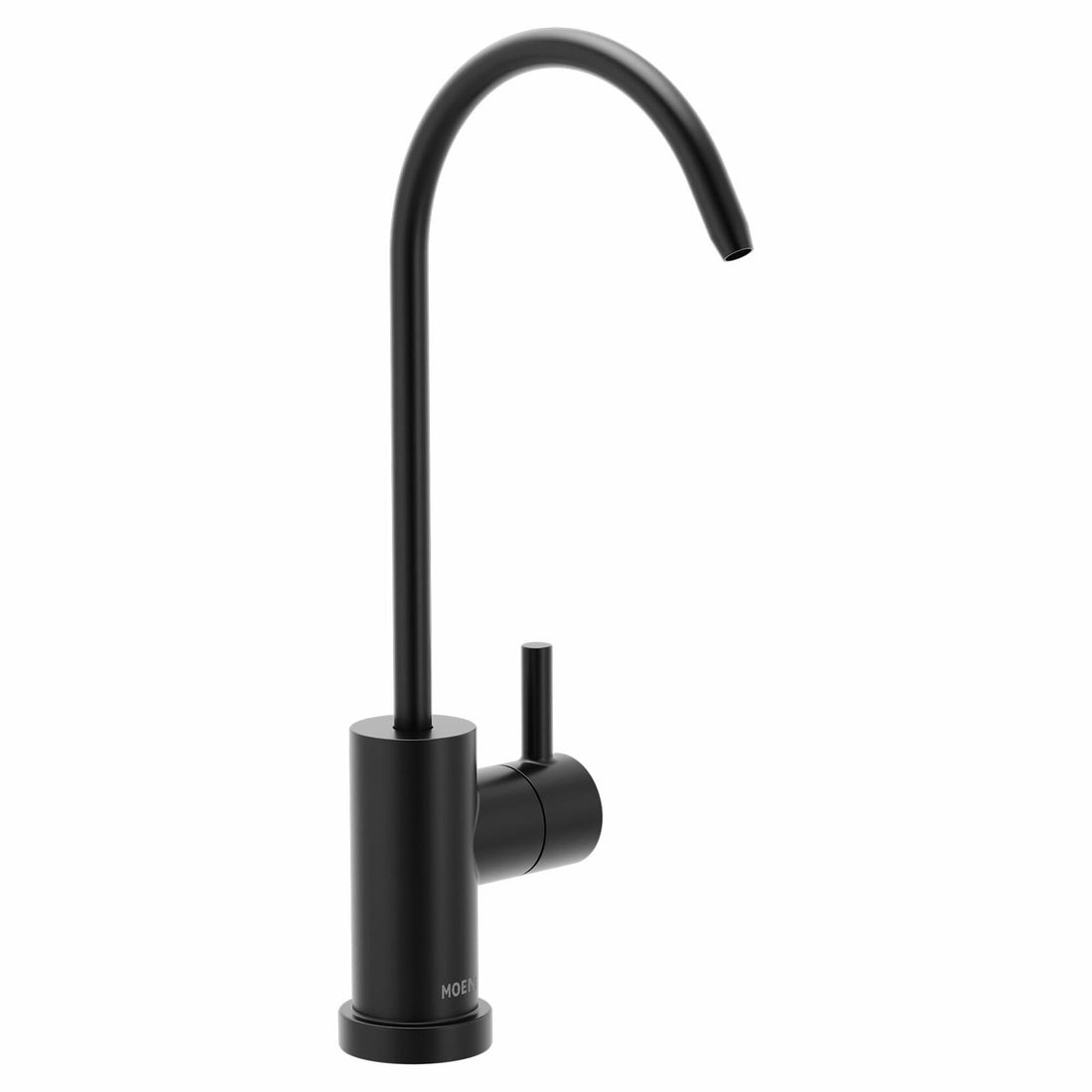 MOEN SIP F7660BL Single Handle Deck-Mount Filtered Kitchen Faucet in Matte Black
