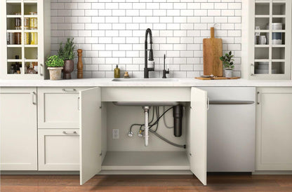MOEN SIP F7660BL Single Handle Deck-Mount Filtered Kitchen Faucet in Matte Black