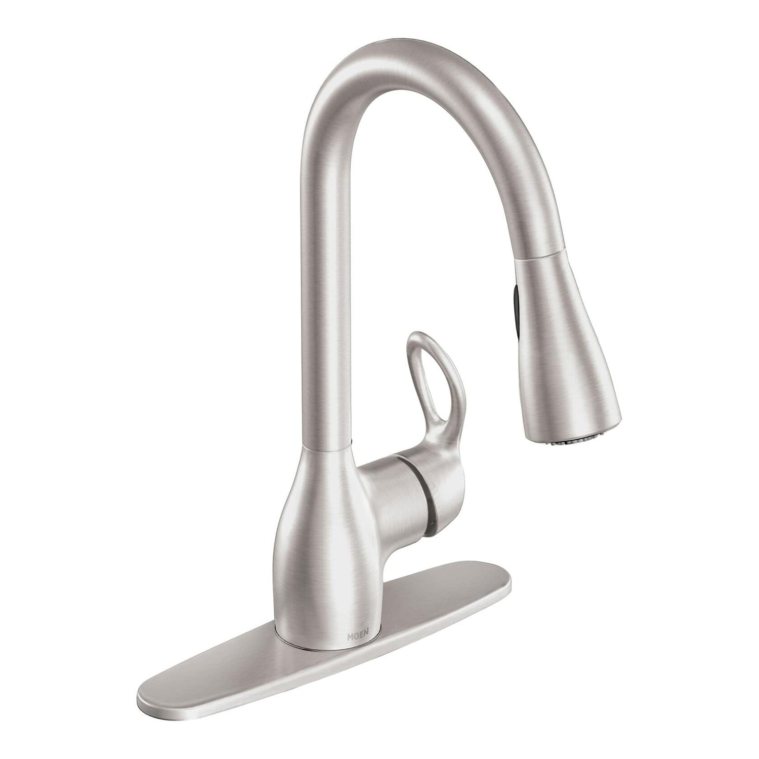 MOEN Kleo CA87011SRS Single-Handle Pull-Down Sprayer Kitchen Faucet with Reflex and Power Clean in Spot Resist Stainless
