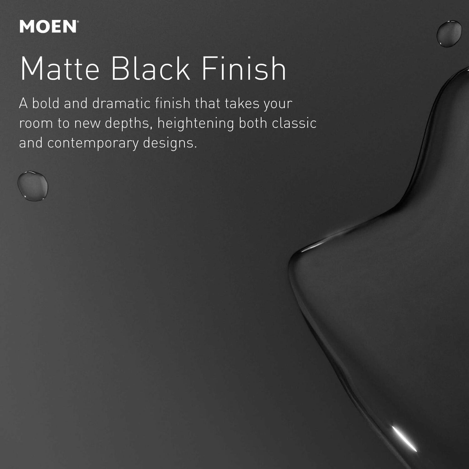 MOEN Sleek 5925BL High Spring Pull Down Sprayer Kitchen Faucet with 360 Degree Spout Swivel and Power Boost in Matte Black