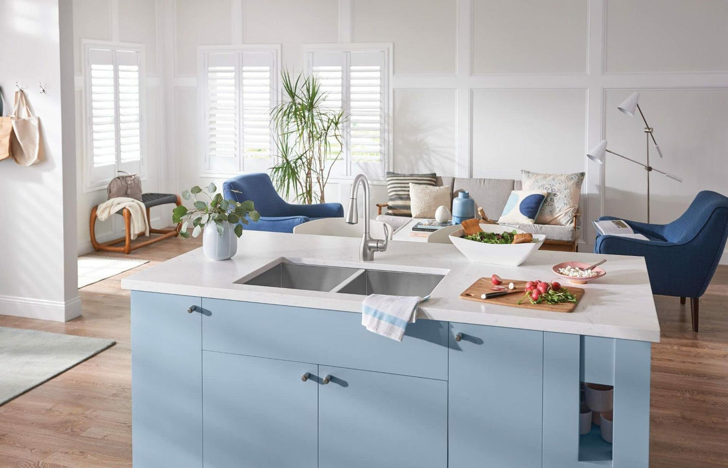 MOEN Kleo CA87011SRS Single-Handle Pull-Down Sprayer Kitchen Faucet with Reflex and Power Clean in Spot Resist Stainless