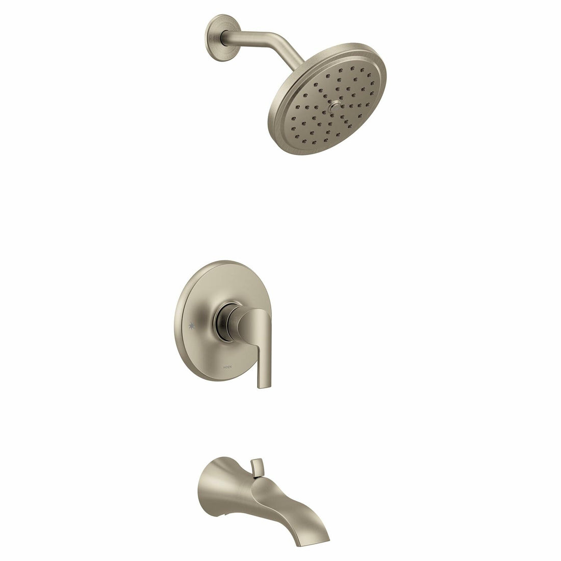 MOEN Doux UTS3203BN M-CORE 3-Series 1-Handle Tub and Shower Trim Kit in Brushed Nickel (Valve Not Included)