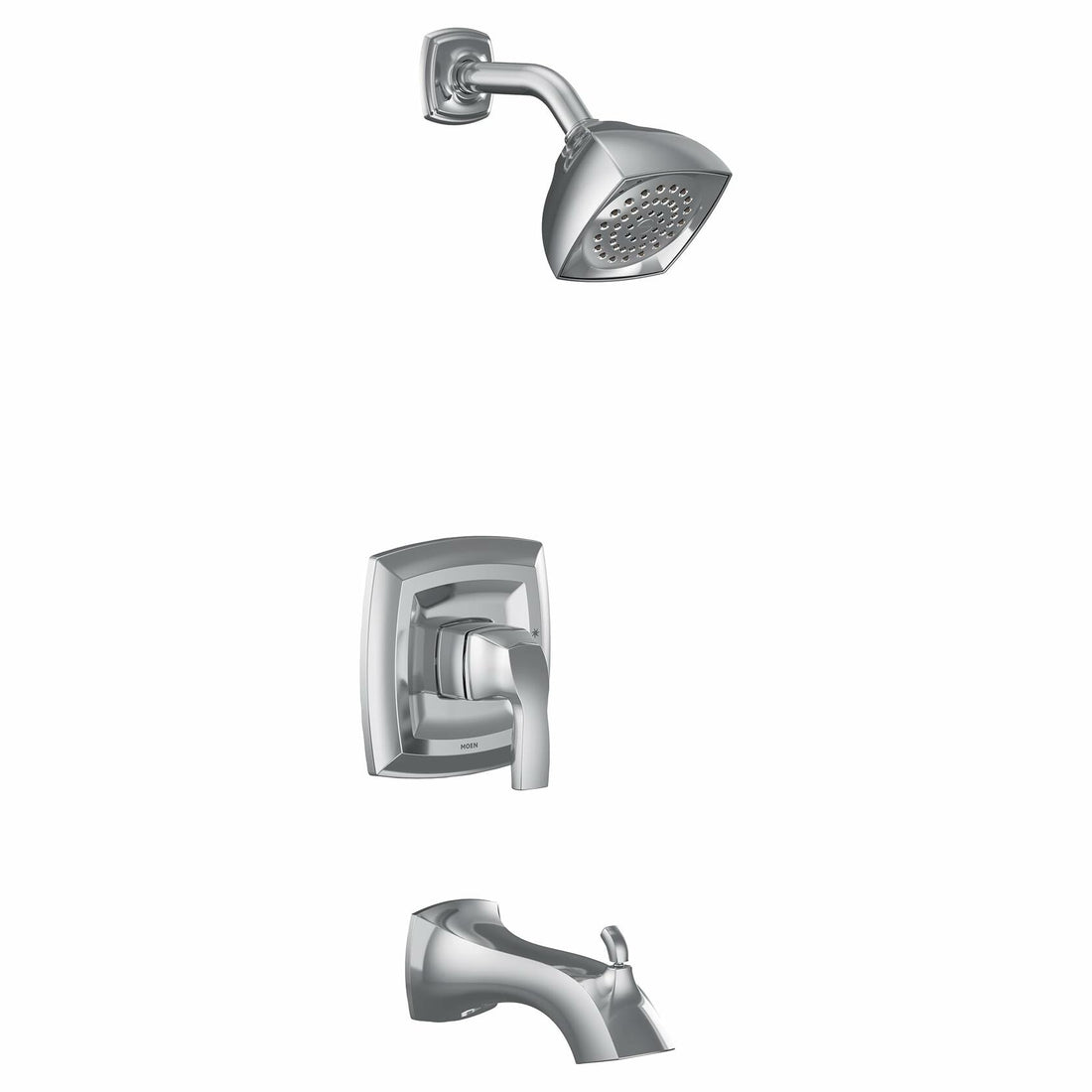 MOEN Voss UT2693EP M-CORE 2-Series 1-Handle Tub and Shower Trim Kit in Chrome (Valve Required)